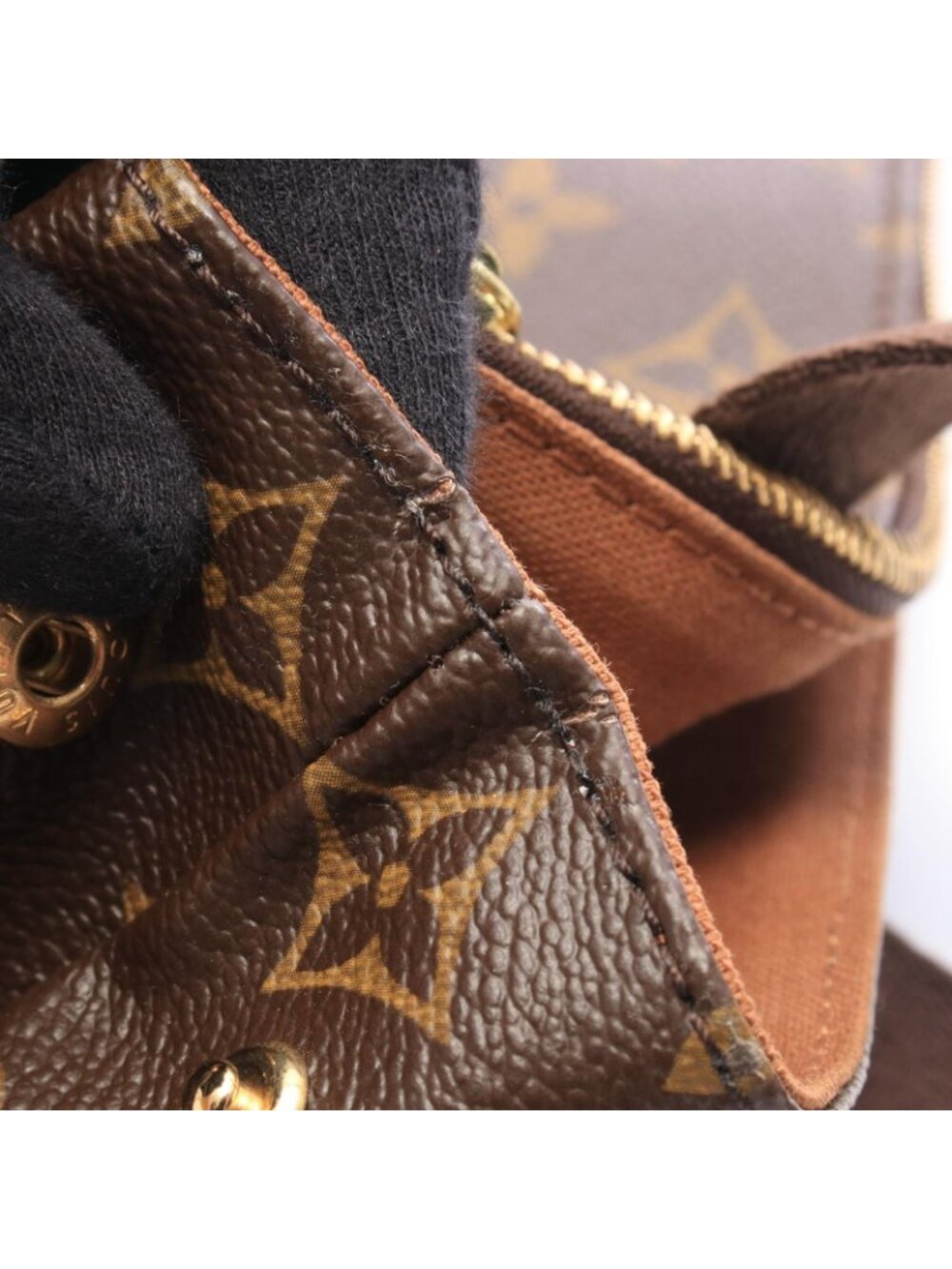 Louis Vuitton Tote Cabas Beaubourg Leather - Picture 8 of 10